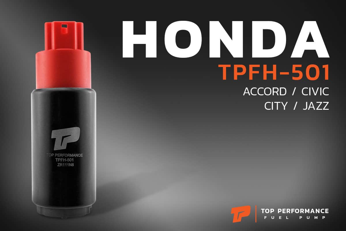 มอเตอร์ ปั๊มติ๊ก TPFH-501 - HONDA CIVIC / CITY / JAZZ / CRV / ACCORD ตรงรุ่น 100% - TOP PERFORMANCE JAPAN - ปั้มติ๊ก ฮอนด้า ซีวิค แจ๊ส ซิตตี้ แอคคอร์ด 17040-SAA-000