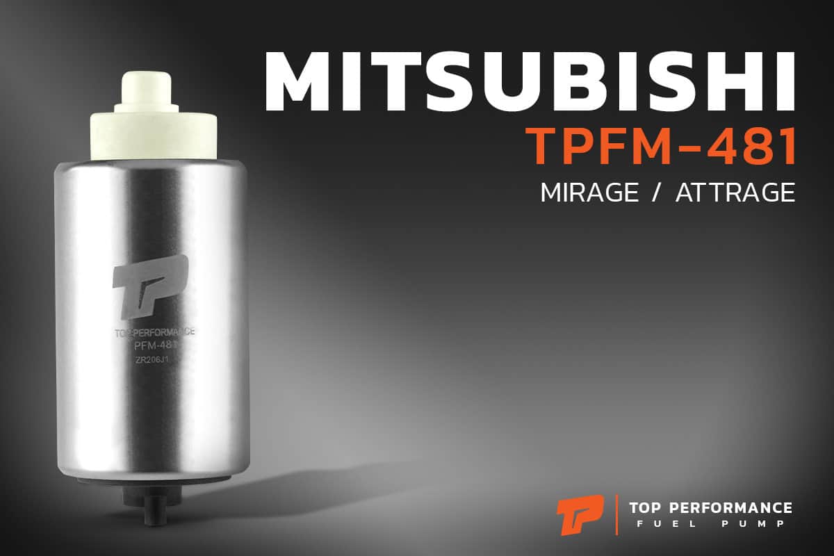 มอเตอร์ ปั๊มติ๊ก TPFM-481 - MITSUBISHI MIRAGE ATTRAGE ตรงรุ่น 100% - TOP PERFORMANCE JAPAN - ปั้มติ๊ก ปั๊มน้ำมัน มิตซูบิชิ มิราจ แอททราจ 1760A576